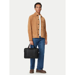 Tommy Hilfiger Laptoptasche Tommy Hilfiger Th Textured Computer Bag AM0AM14726 Schwarz