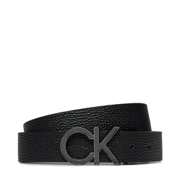 Calvin Klein Vyriškas Diržas Calvin Klein Adj/Rev Ck Pique Metal 35Mm K50K511337 Ck Black Pb/Dark Brown Pb BEH