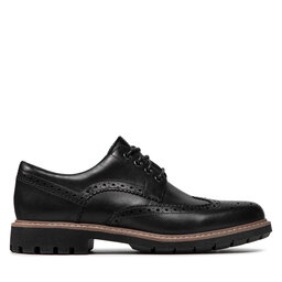 

Туфлі Clarks Batcombe Wing 261271927 Black Leather, Чорний