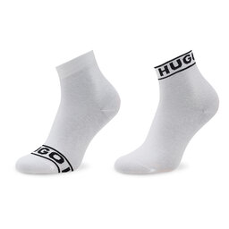 HUGO Set di 2 paia di calzini lunghi da donna Hugo Logo 50469291 Bianco
