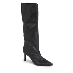 Calvin Klein Čižmy Calvin Klein Geo Stiletto Knee Boot 70 HW0HW01691 Ck Black BEH