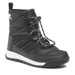 Sorel Hótaposó Sorel Youth Whitney II Short Lace Up NC3903-010 Black/Black