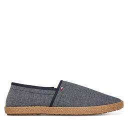 Tommy Hilfiger Espadrilės Tommy Hilfiger Hilfiger Chambray Espadrille FM0FM05391 Mėlyna