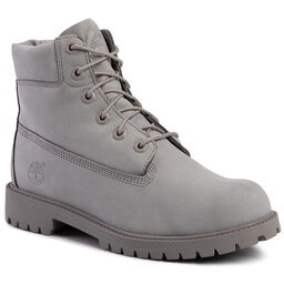 Timberland Bottes de randonnée  Timberland Premium 6 In Waterproof Boot TB0A172F0651 Medium Grey Nubuck