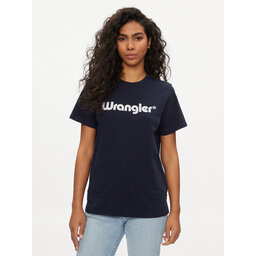 Wrangler Wrangler Marškinėliai 112352289 Tamsiai mėlyna Regular Fit