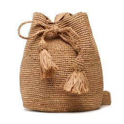 Manebi Torebka Manebi Beach Bucket V 2.2 AE Beżowy