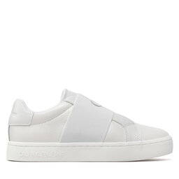 

Снікерcи Calvin Klein Jeans Classic Cupsole Ribbon Lth YW0YW00776 White/Silver 0LB, Білий
