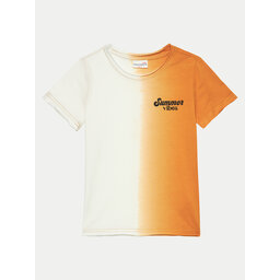Coccodrillo Coccodrillo Marškinėliai WC4143202HBK Oranžinė Regular Fit