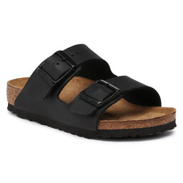 Birkenstock Klapki Birkenstock Arizona Kids 1005127 Black