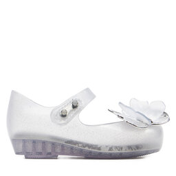 Melissa Baleríny Melissa Mini Melissa Ultragirl Fly III Bb 32849 Stříbrná