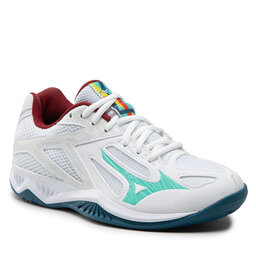 Mizuno Scarpe Mizuno Lightning Star Z6 Jr. V1GD2103 Wht/Turquoise/Mblue