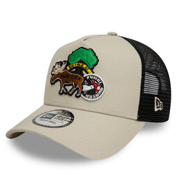 New Era Czapka z daszkiem New Era Outdoor Patch 9FORTY A-Frame 60595297 Beżowy