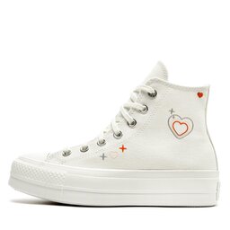 

Кеди Converse Chuck Taylor All Star Lift Platform Y2K A09114C White, Білий