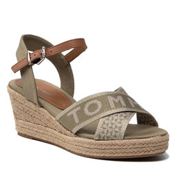 Tommy Hilfiger Espadrillos Tommy Hilfiger Tommy Webbing Low Wedge Sandal FW0FW06297 Woodridge GXR