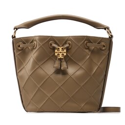 Tory Burch Borsetta Tory Burch Fleming Soft Bucket Bag 142565 Marrone