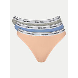 Calvin Klein Underwear Calvin Klein Underwear 3 db klasszikus alsó 000QD5207E Színes