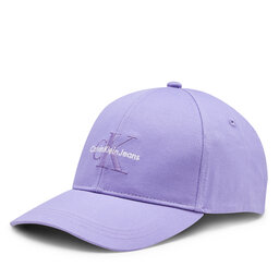 Calvin Klein Kšiltovka Calvin Klein Mono Logo Embro K60K612317 Fialová