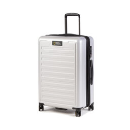 National Geographic Mažas Kietas Lagaminas National Geographic Luggage N164HA.60.23 Silver