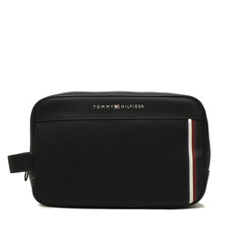 Tommy Hilfiger Kozmetični kovček Tommy Hilfiger Th Pique Washbag AM0AM11282 BDS