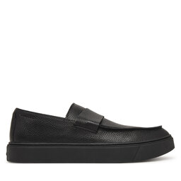 Calvin Klein Slipper Calvin Klein Hybrid Clean Loafer Band Tum Lth HM0HM02184 Schwarz