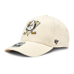 47 Brand Cappellino 47 Brand NHL Anaheim Ducks '47 MVP SNAPBACK H-MVPSP25WBP-NTB Natural