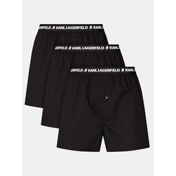 KARL LAGERFELD KARL LAGERFELD 3er-Set Boxershorts 221M2134 Schwarz