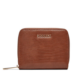 Puccini Малък дамски портфейл Puccini BLP838B Кафяв