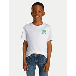 Calvin Klein Jeans Calvin Klein Jeans T-Shirt Shifted IB0IB02351 Λευκό Regular Fit