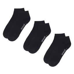 Sprandi Set di 3 paia di calzini corti da uomo Sprandi 0MB-003-AW23 (3-pack) Nero