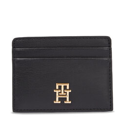 Tommy Hilfiger Dámska peňaženka Tommy Hilfiger Iconic Tommy Cc Holder AW0AW15897 Black BDS
