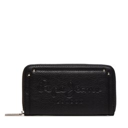 

Великий жіночий гаманець Pepe Jeans Crisha Wallet PL070244 Black 999, Чорний