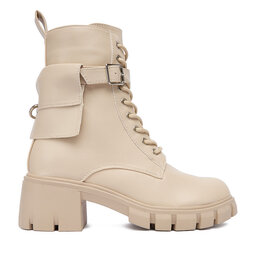 DeeZee Botines planos DeeZee 17193-13 Beis