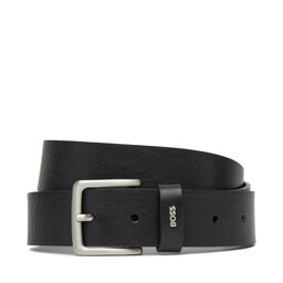 BOSS Мъжки колан BOSS 50548370 Черен