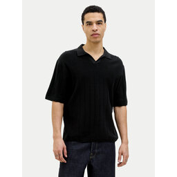 Jack & Jones Jack & Jones Поло Varenna 12272578 Чорний Relaxed Fit