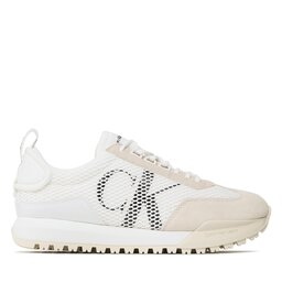 

Снікерcи Calvin Klein Jeans Toothy Runner Mesh YM0YM00685 White/Creamy White 0K6, Білий