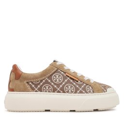 

Снікерcи Tory Burch Monogram Ladybug 150229 Inverse Hazel/Alce/Bourbon 200, Коричневий
