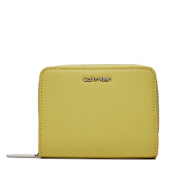 Calvin Klein Liten damplånbok Calvin Klein Ck Must Z/A Wallet W/Flap Md K60K607432 Citrus ZAV