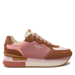 Pepe Jeans Sneakersy Pepe Jeans PLS60025 Hnědá