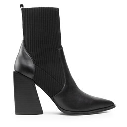 

Ботильйони Steve Madden Tackle SM11001576-03007-017 Black Leather, Чорний