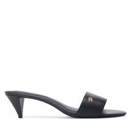 Tommy Hilfiger Pantoletten Tommy Hilfiger Th Mid Mule FW0FW09508 Schwarz