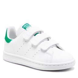 adidas Schuhe adidas Stan Smith Cf C FX7534 Ftwwht/Fthwht/Green