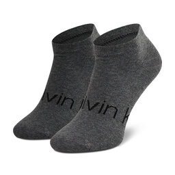 

Набір 2 пар низьких чоловічих шкарпеток Calvin Klein 701218712 Mid Grey Melange 003, Сірий