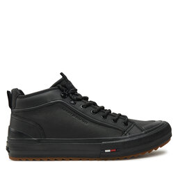 Tommy Hilfiger Αθλητικά Tommy Hilfiger Th Hi Vulc Cleat Lth FM0FM05313 Μαύρο