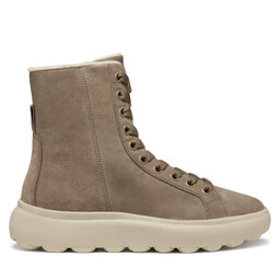 Geox Polokozačky Geox D Spherica Ec4.1 D36TCD 00020 C6029 Hnědá