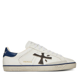 Premiata Sneakersy Premiata STEVEN VAR 7503 Biela