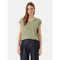 Vila Vila Póló Modala 14074847 Zöld Regular Fit