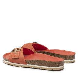 

Шльопанці Tommy Hilfiger Th Molded Footbed Flat Sandal FW0FW06244 Hawailian Coral XMV, Оранжевий