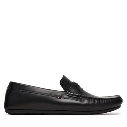 Tommy Hilfiger Mokassins Tommy Hilfiger Hardware Hilfiger Driver Shoe FM0FM05838 Schwarz