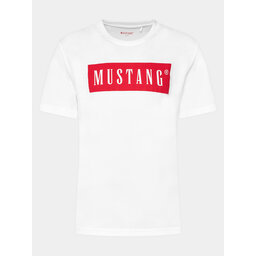 Mustang Mustang T-Shirt 1014749 Weiß Regular Fit