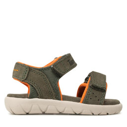 

Босоніжки Timberland Nubble L/F2 StrpSndlBasic TB0A2K2GA58 Dark Green Suede, Зелений